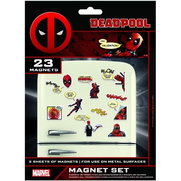 Σετ μαγνήτες Κλίκ για μεγέθυνση Marvel Deadpool
