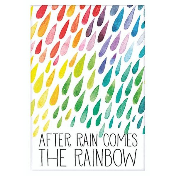 Μαγνητάκι After rain comes the rainbow