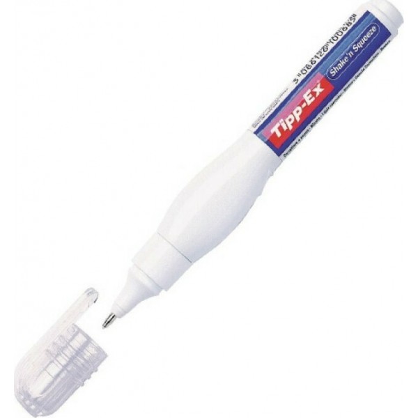 Διορθωτικό Υγρό Tipp-ex Shake N` Squeeze 8 ml