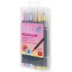 Σετ 12 μαρκαδόροι με μύτη πινέλο Legami Brush Markers pastel Σετ 12 μαρκαδόροι με μύτη πινέλο Legami Brush Markers pastel