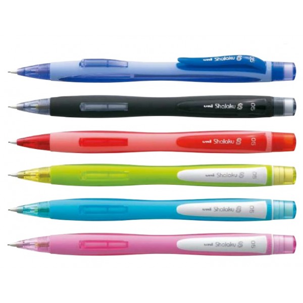 Μηχανικό Μολύβι με γόμα Uniball Shalaku S  0.5 mm