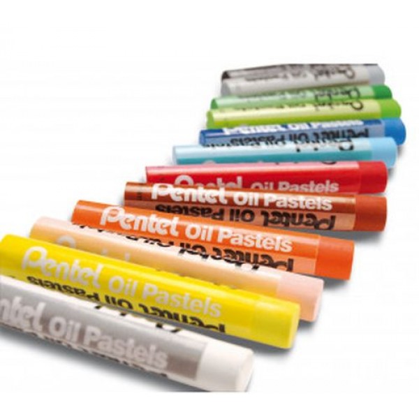 Λαδοπαστέλ Pentel 12 χρώματα