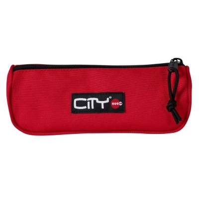 Κασετίνα Βαρελάκι City Eclair True red