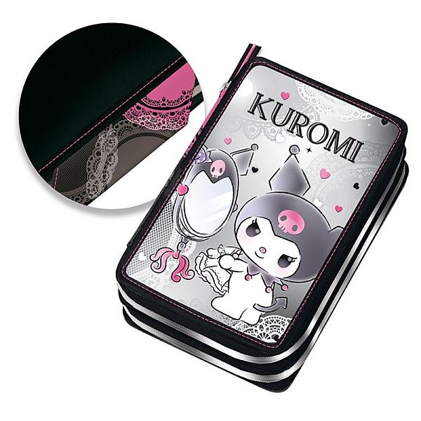 Κασετίνα με 2 Θήκες KUROMI Dream