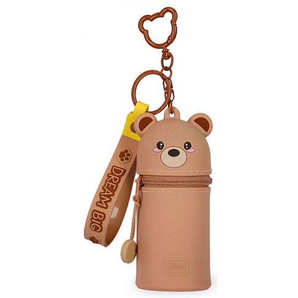 Πορτοφόλι κερμάτων με μπρελόκ Mini Kawaii Teddy Bear