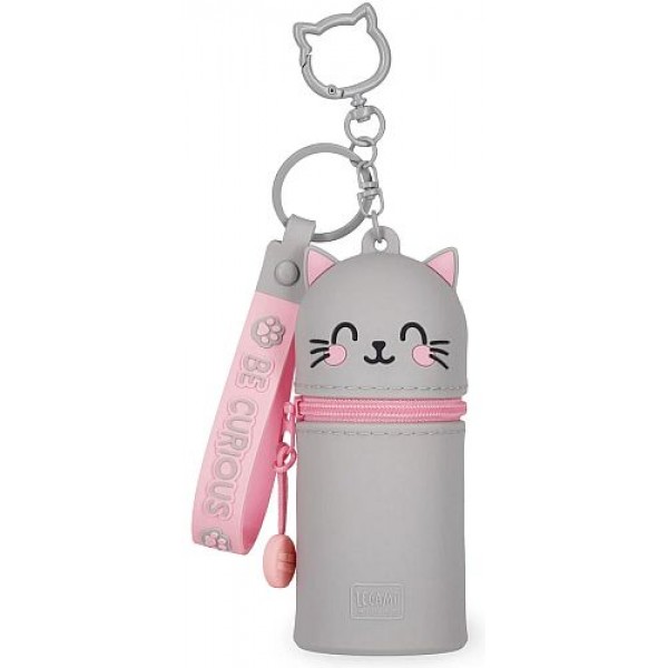 Πορτοφόλι κερμάτων με μπρελόκ Mini Kawaii Kitty
