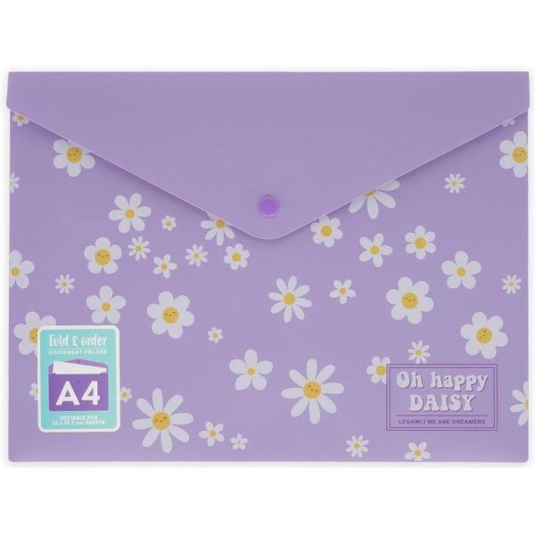 Φάκελος με κουμπί Legami Daisy
