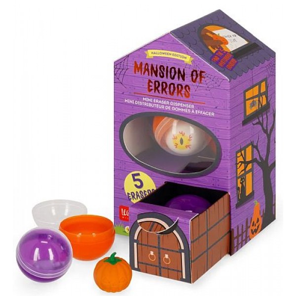Σετ γόμες Legami Dispenser Mansion Of Errors