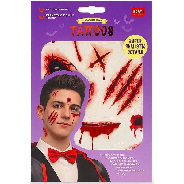 Προσωρινά τατουάζ Legami Halloween