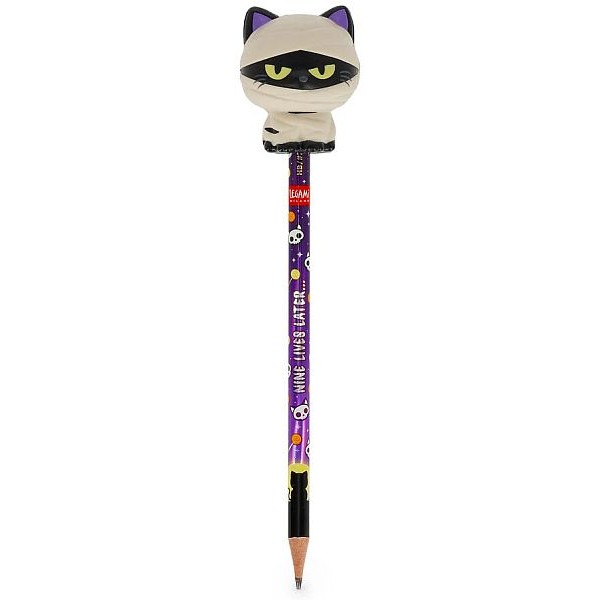 Μολύβι Legami Squishy Mummy Cat "Nine Lives Later"