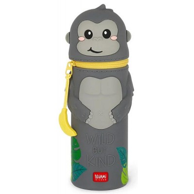 Κασετίνα 2 Σε 1 Legami Kawaii Gorilla "Wild but Kind"