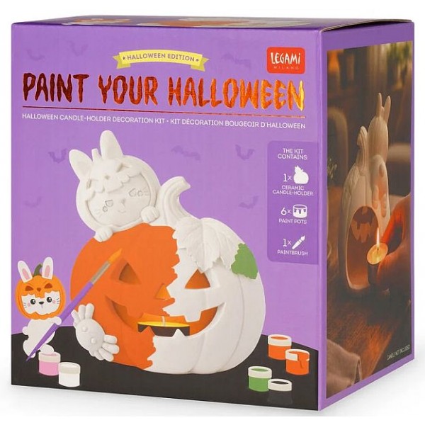 Βάση κεριού Legami Decoration Kit Paint Your Halloween