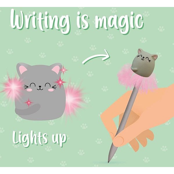 Στυλό με φως Legami Writing is Magic Kitty Στυλό με φως Legami Writing is Magic Kitty
