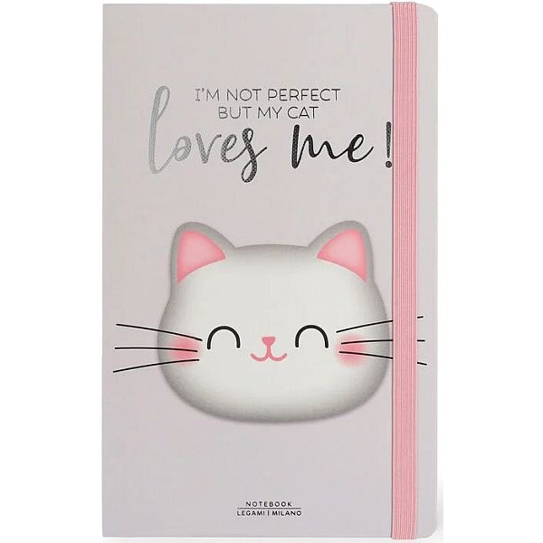 Τετράδιο ριγέ Legami Kitty