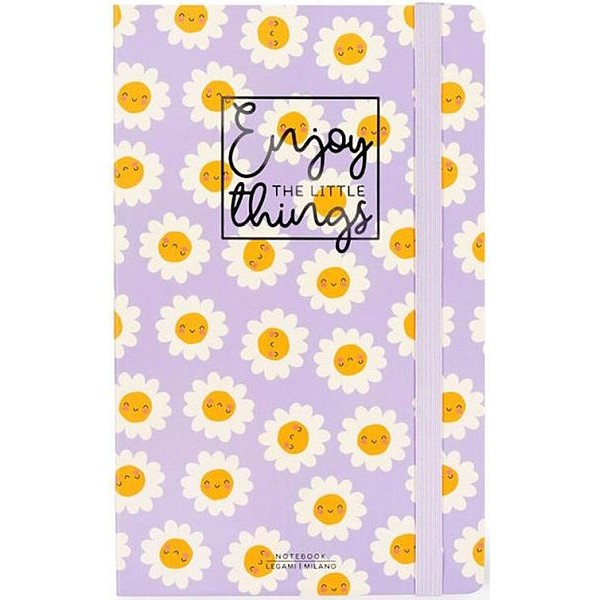 Τετράδιο ριγέ Legami Daisy
