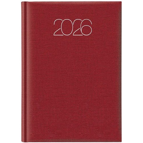 Ημερήσιο Ημερολόγιο Cotton Classic Cardinal Red 2026