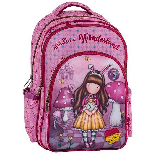 Σακίδιο Πολυθεσιακό Santoro Gorjuss Secrets of Wonderland pink