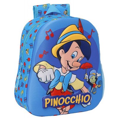 Tσάντα πλάτης παιδικού Safta 3D Pinocchio
