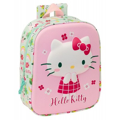 Tσάντα πλάτης παιδικού Safta 3D Hello Kitty