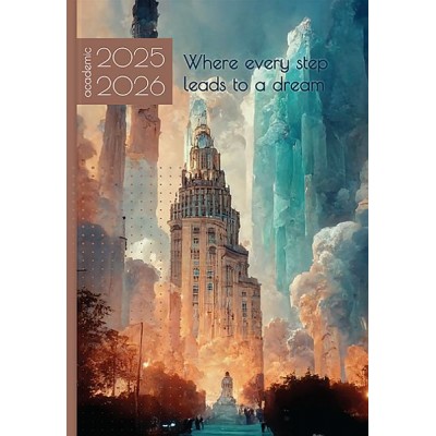 Ημερήσιο Ακαδημαϊκό Ημερολόγιο Dream City Futurist 2025-2026