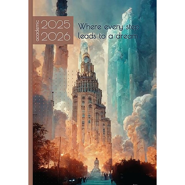 Ημερήσιο Ακαδημαϊκό Ημερολόγιο Dream City Futurist 2025-2026