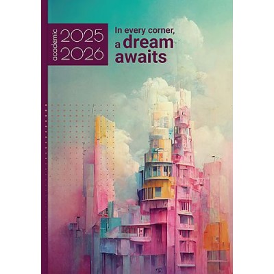 Ημερήσιο Ακαδημαϊκό Ημερολόγιο Dream City Futurist 2025-2026