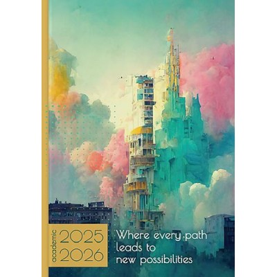 Ημερήσιο Ακαδημαϊκό Ημερολόγιο Dream City Futurist 2025-2026