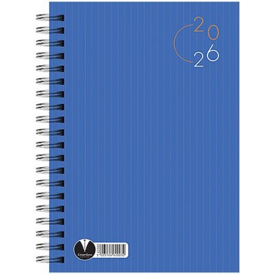 Classic 2026 daily spiral calendar