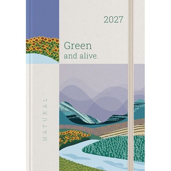 Ημερήσιο ημερολόγιο Natural 2027