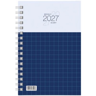 Εβδομαδιαίo ημερολόγιο σπιραλ Classic 2027 με planner του 2028
