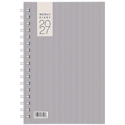 Εβδομαδιαίo ημερολόγιο σπιραλ Classic 2027 με planner του 2028