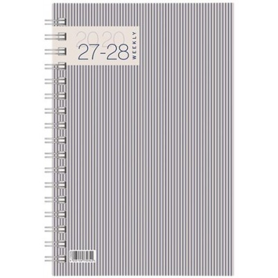 Εβδομαδιαίo ημερολόγιο σπιραλ Classic 2 ετών (2027-2028) με planner του 2029