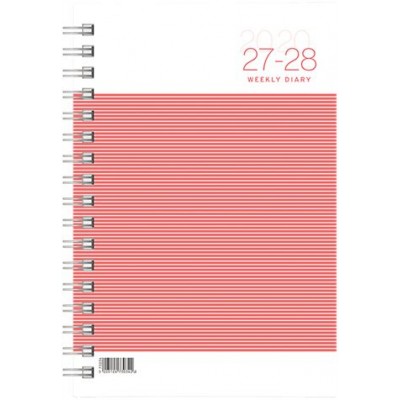 Εβδομαδιαίo ημερολόγιο σπιραλ Classic 2 ετών (2027-2028) με planner του 2029
