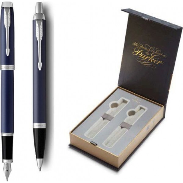 Σετ Parker I.M. Core Blue Πένα & Στυλό Διαρκείας Σετ Parker I.M. Core Blue Πένα & Στυλό Διαρκείας