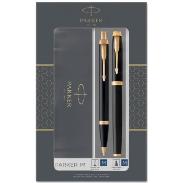 Σετ Parker I.M. Duo Black Lacquer GT Πένα & Στυλό Διαρκείας Σετ Parker I.M. Duo Black Lacquer GT Πένα & Στυλό Διαρκείας