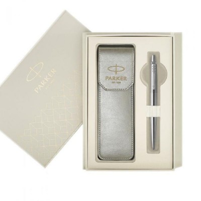 Parker Jotter Stainless Steel CT Σετ στυλό με θήκη