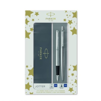 Parker Jotter Stainless Steel CR στυλό και πένα