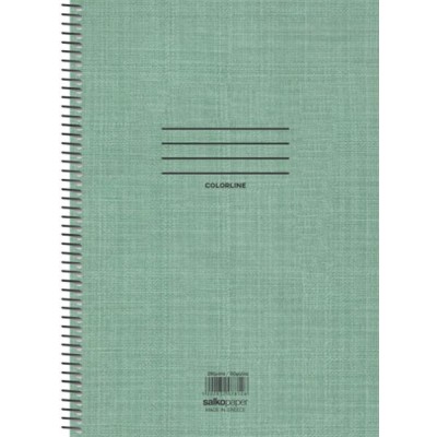 Τετράδιο σπιραλ Colorline 21x29