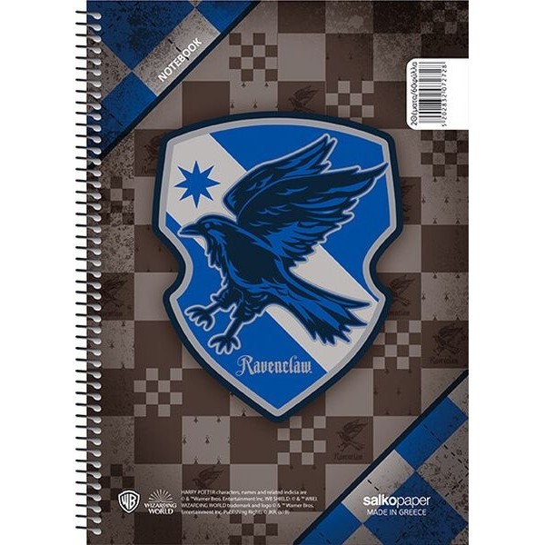 Τετράδιο σπιραλ Harry Potter School Pride 17x25