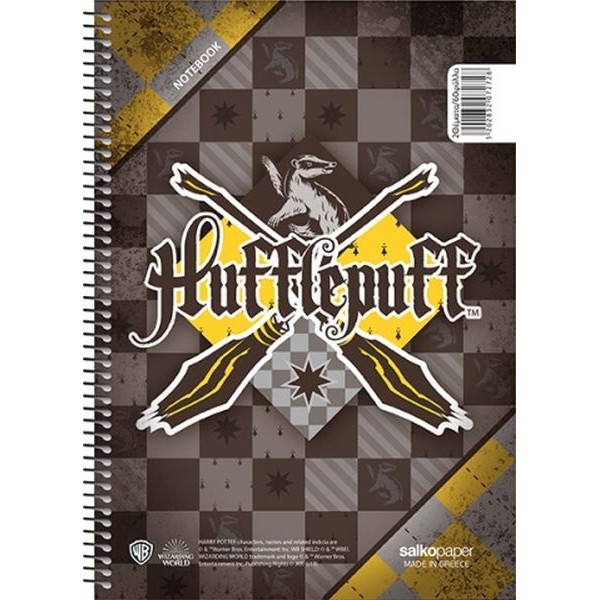Τετράδιο σπιραλ Harry Potter School Pride 17x25