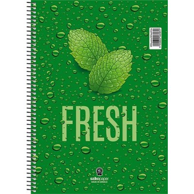 Τετράδιο σπιραλ Fresh 21x29