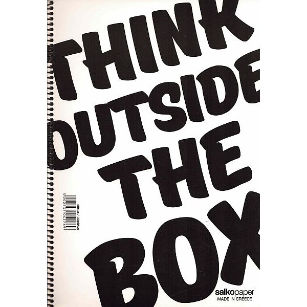 Τετράδιο σπιραλ Think 21x29