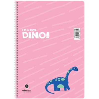 Τετράδιο σπιραλ Dino 21x29