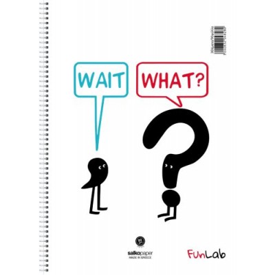 Τετράδιο σπιραλ Funlab 21x29