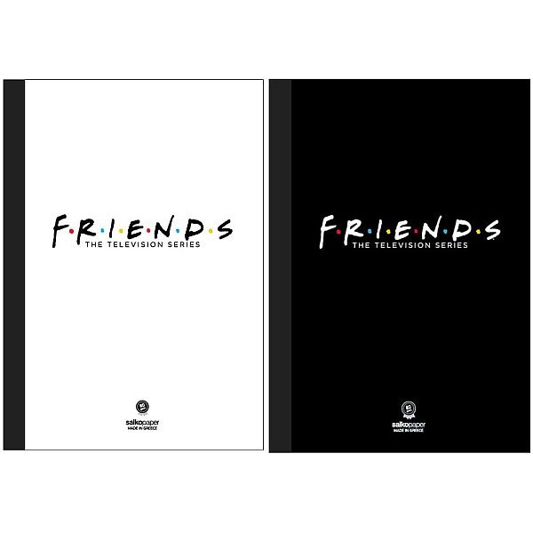 Τετράδιο κολλητό Friends 360°