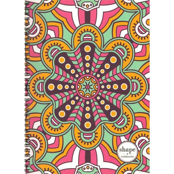 Τετράδιο σπιραλ Mandala 21x29