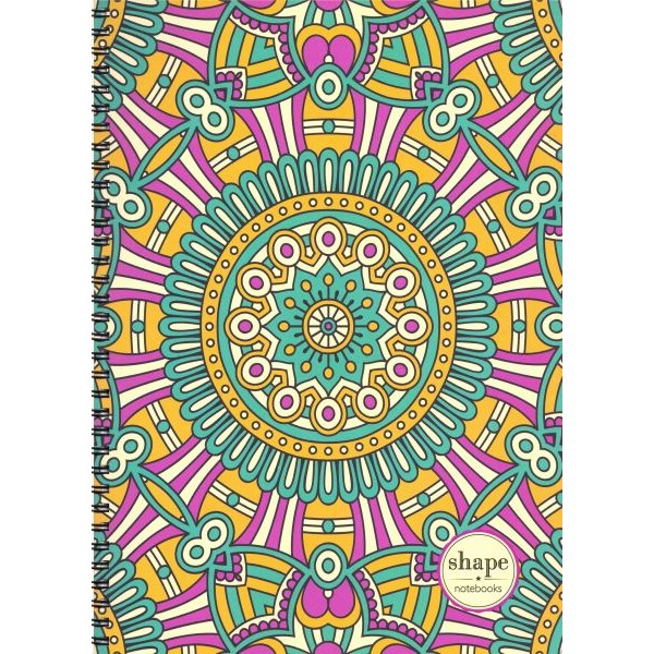 Τετράδιο σπιραλ Mandala 21x29